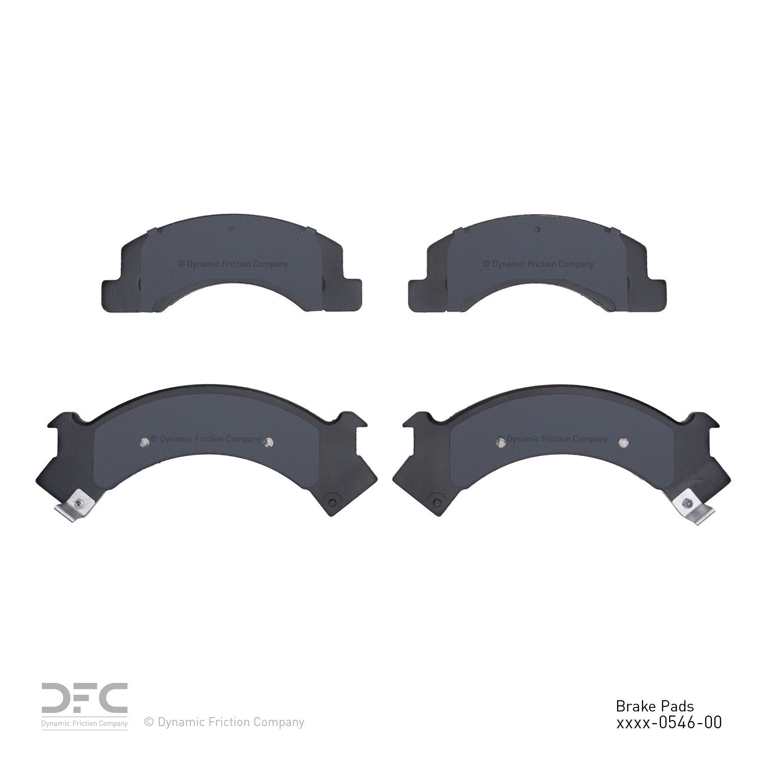 Dynamic Friction Company Disc Brake Pad Set 1214-0546-00