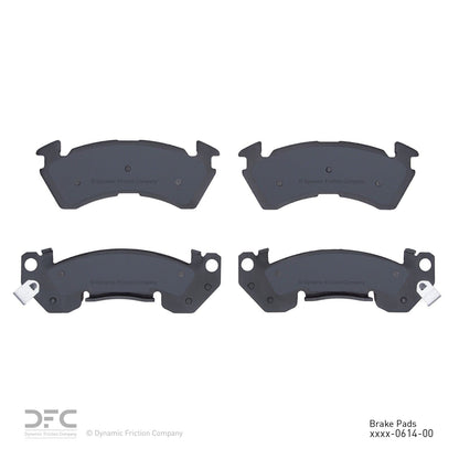 Dynamic Friction Company Disc Brake Pad Set 1214-0614-00