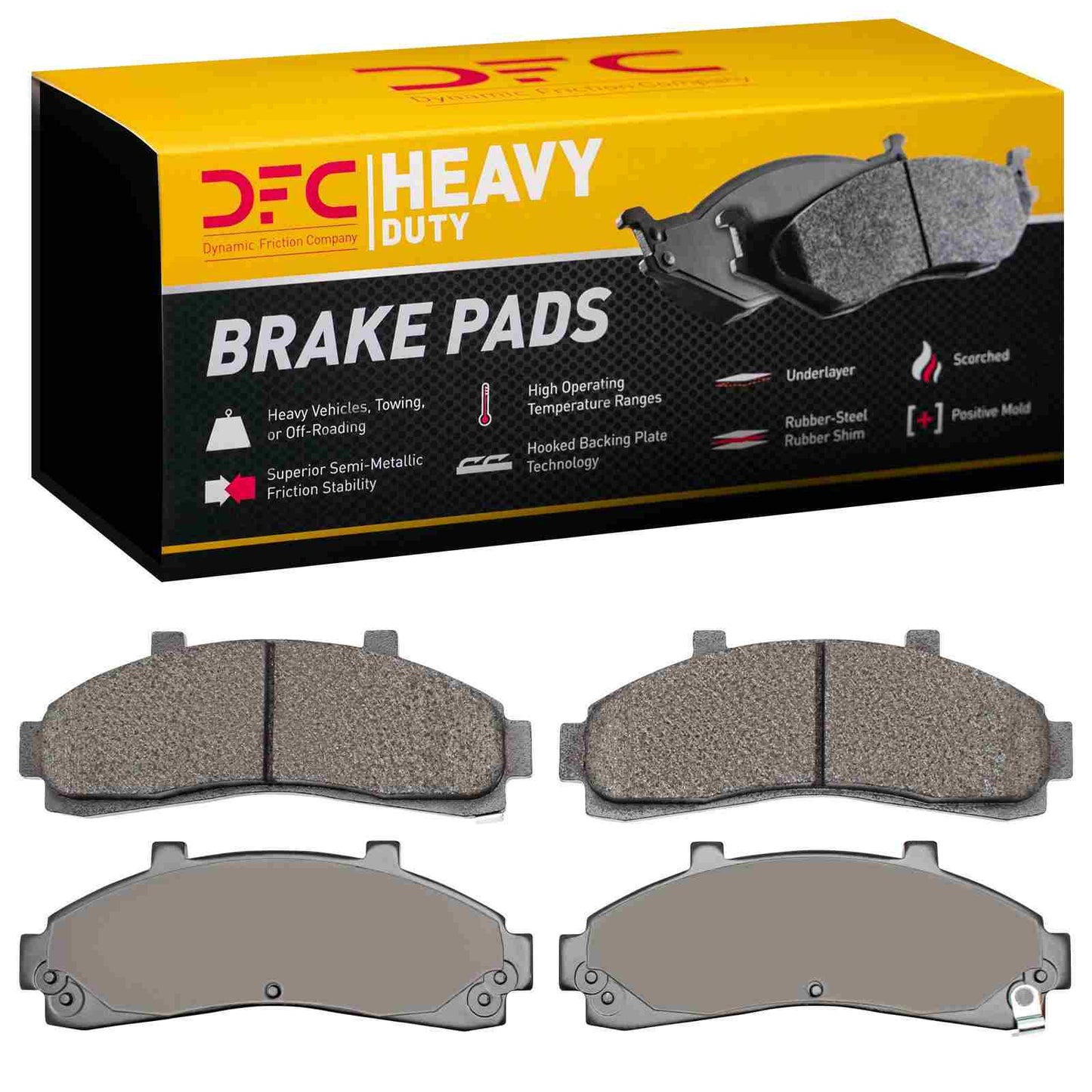 Dynamic Friction Company Disc Brake Pad Set 1214-0652-00