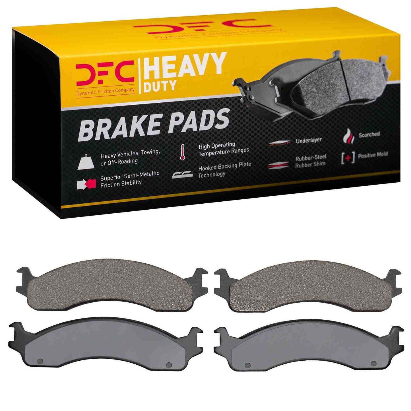 Dynamic Friction Company Disc Brake Pad Set 1214-0655-00