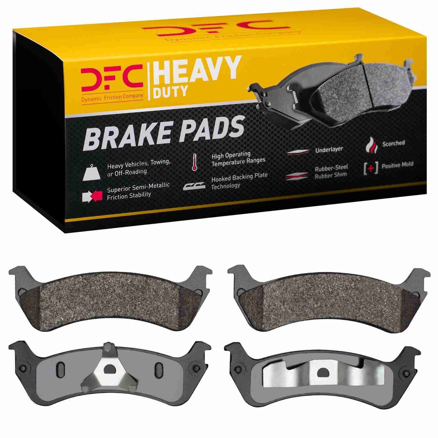 Dynamic Friction Company Disc Brake Pad Set 1214-0667-00
