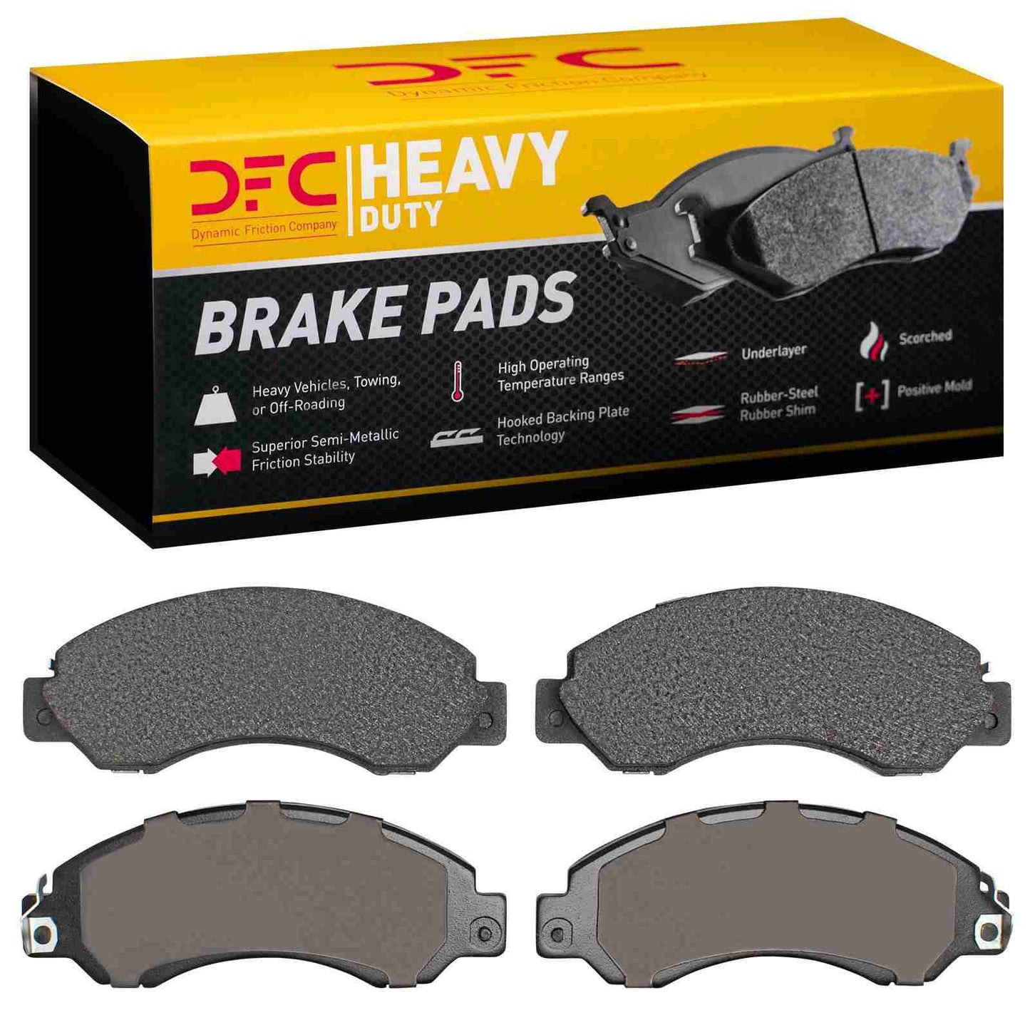 Dynamic Friction Company Disc Brake Pad Set 1214-0701-00
