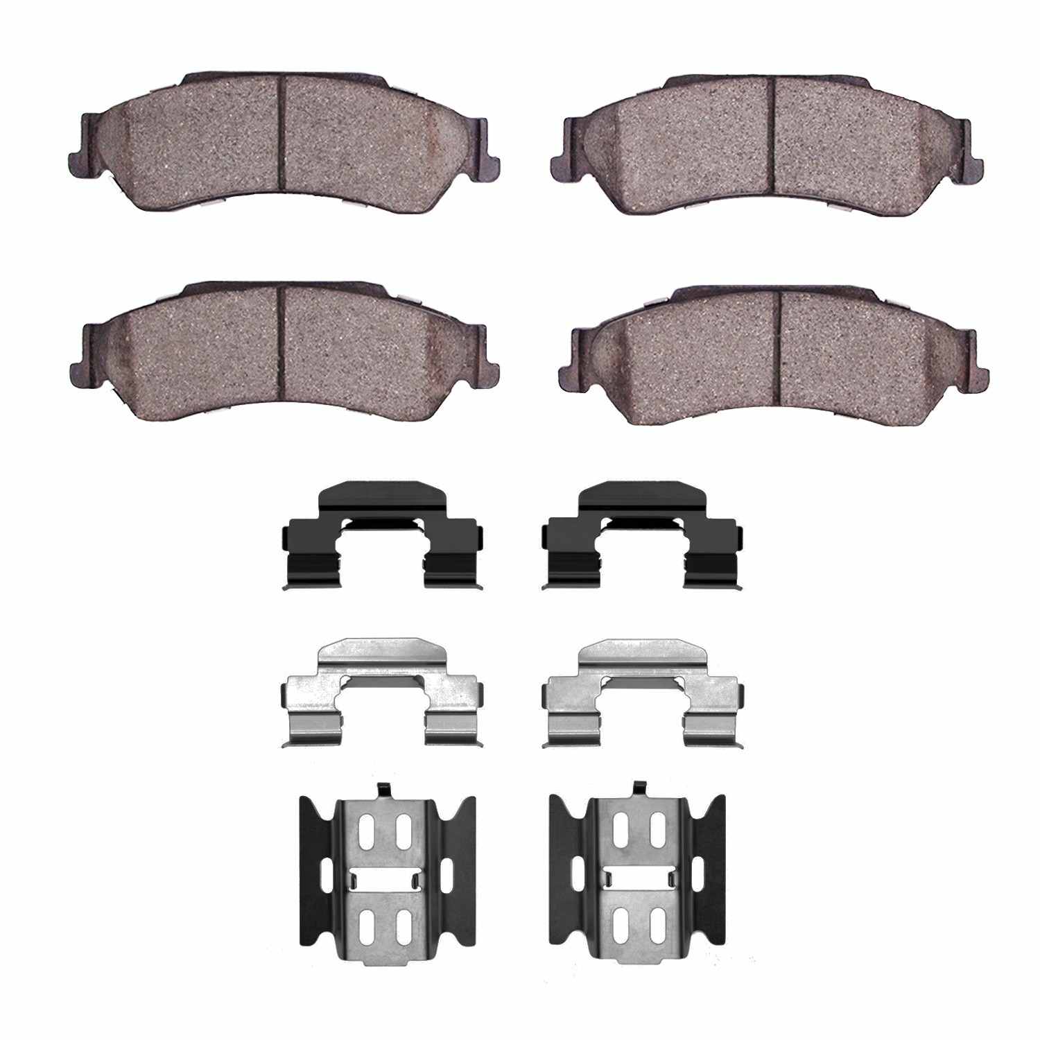 Dynamic Friction Company Disc Brake Pad Set 1214-0729-01