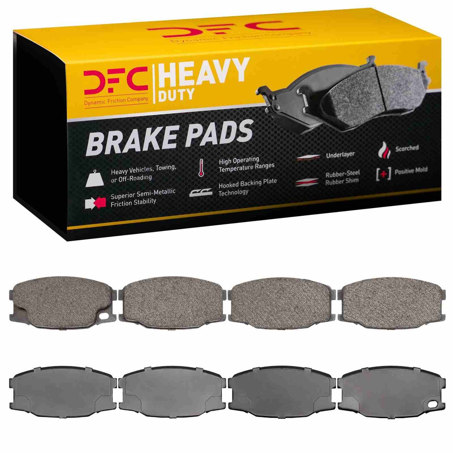 Dynamic Friction Company Disc Brake Pad Set 1214-0734-00
