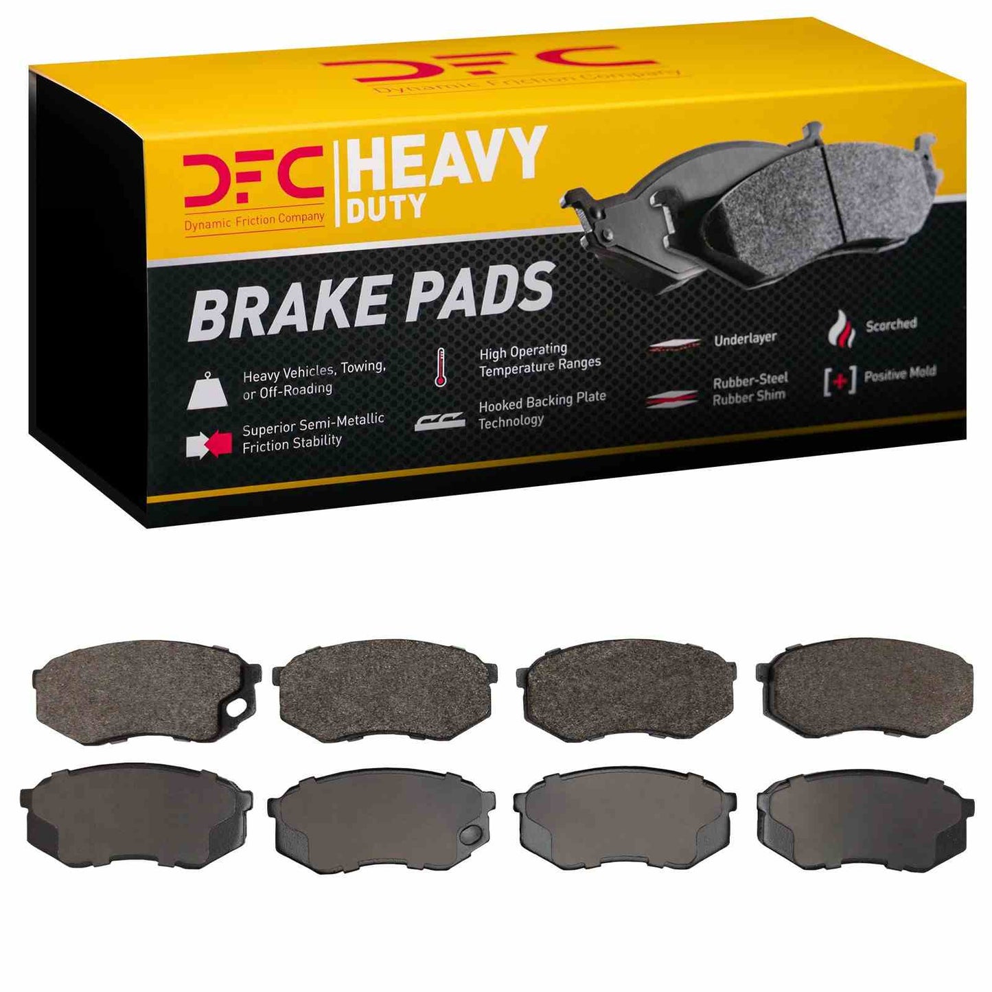 Dynamic Friction Company Disc Brake Pad Set 1214-0735-00