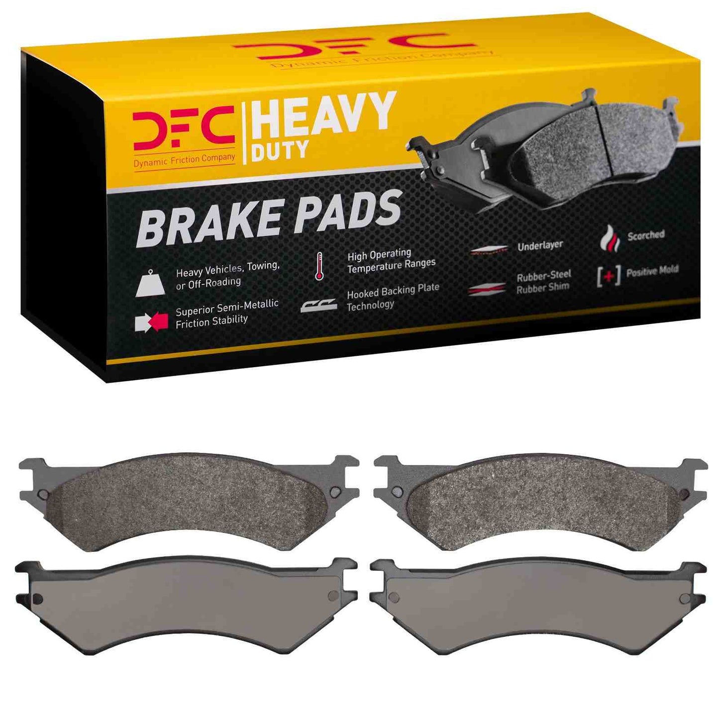 Dynamic Friction Company Disc Brake Pad Set 1214-0802-00