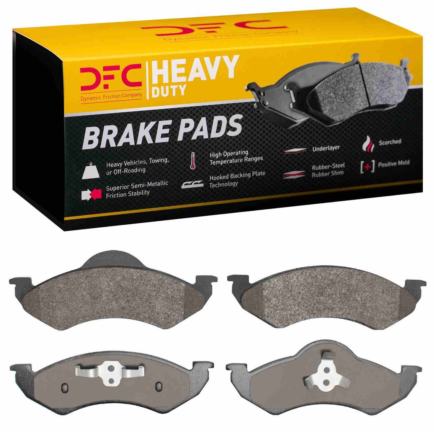 Dynamic Friction Company Disc Brake Pad Set 1214-0820-00