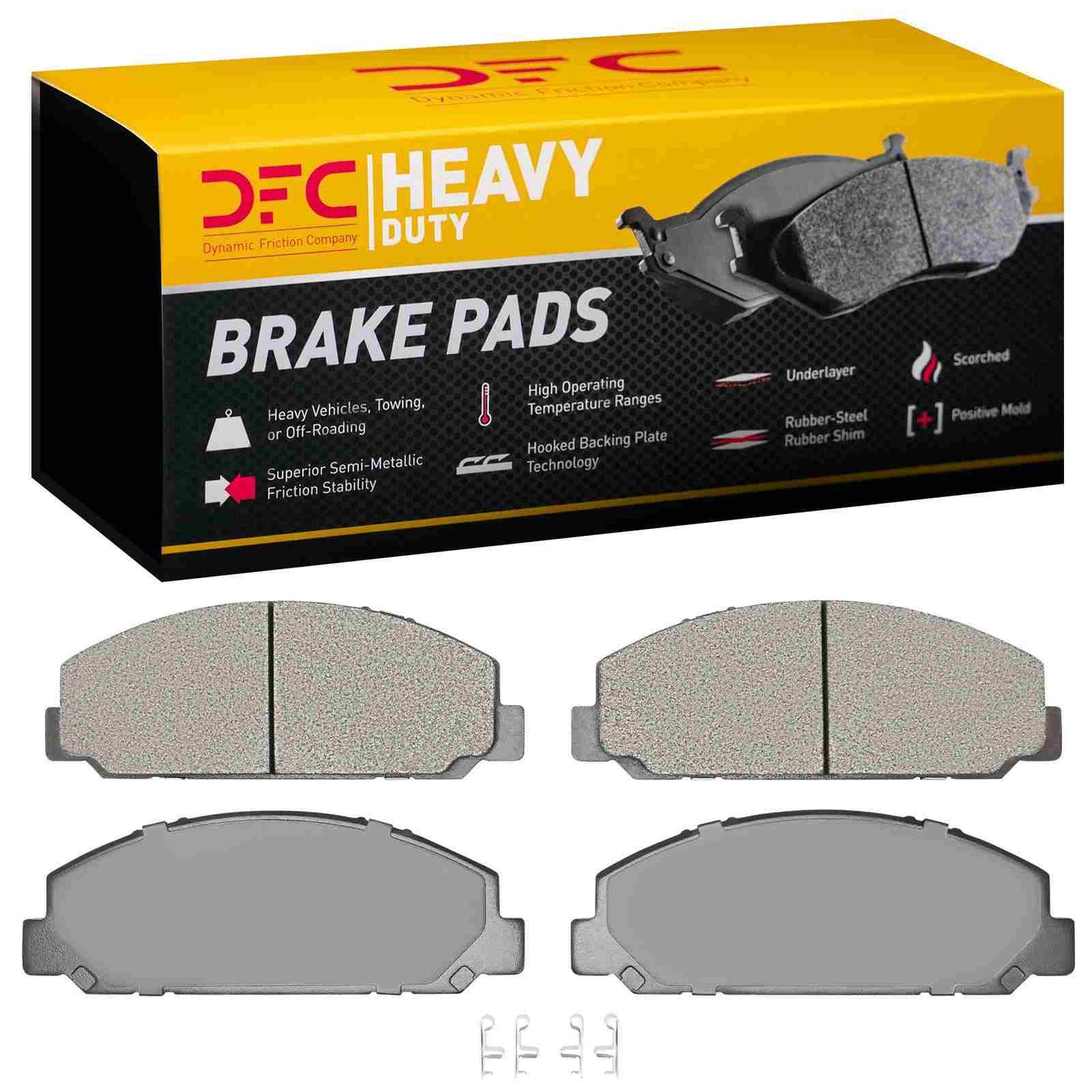 Dynamic Friction Company Disc Brake Pad Set 1214-0827-00