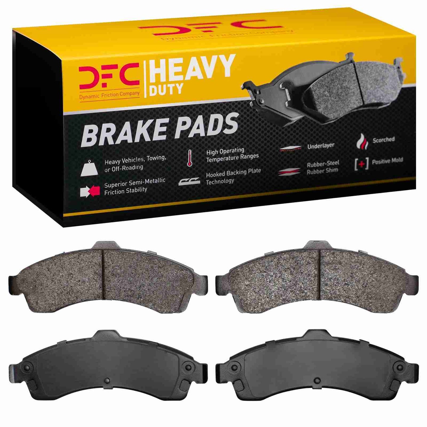 Dynamic Friction Company Disc Brake Pad Set 1214-0882-00