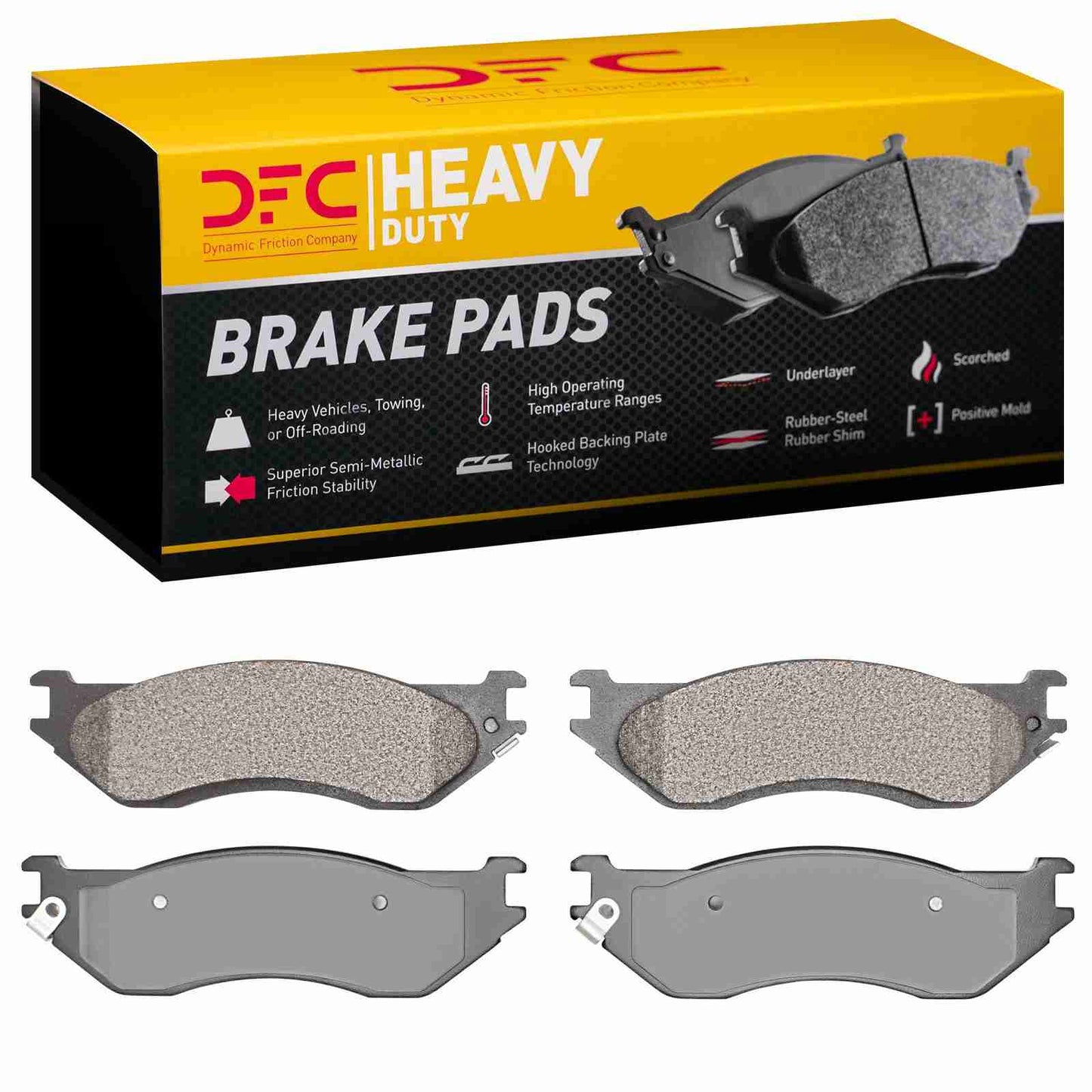 Dynamic Friction Company Disc Brake Pad Set 1214-0897-00