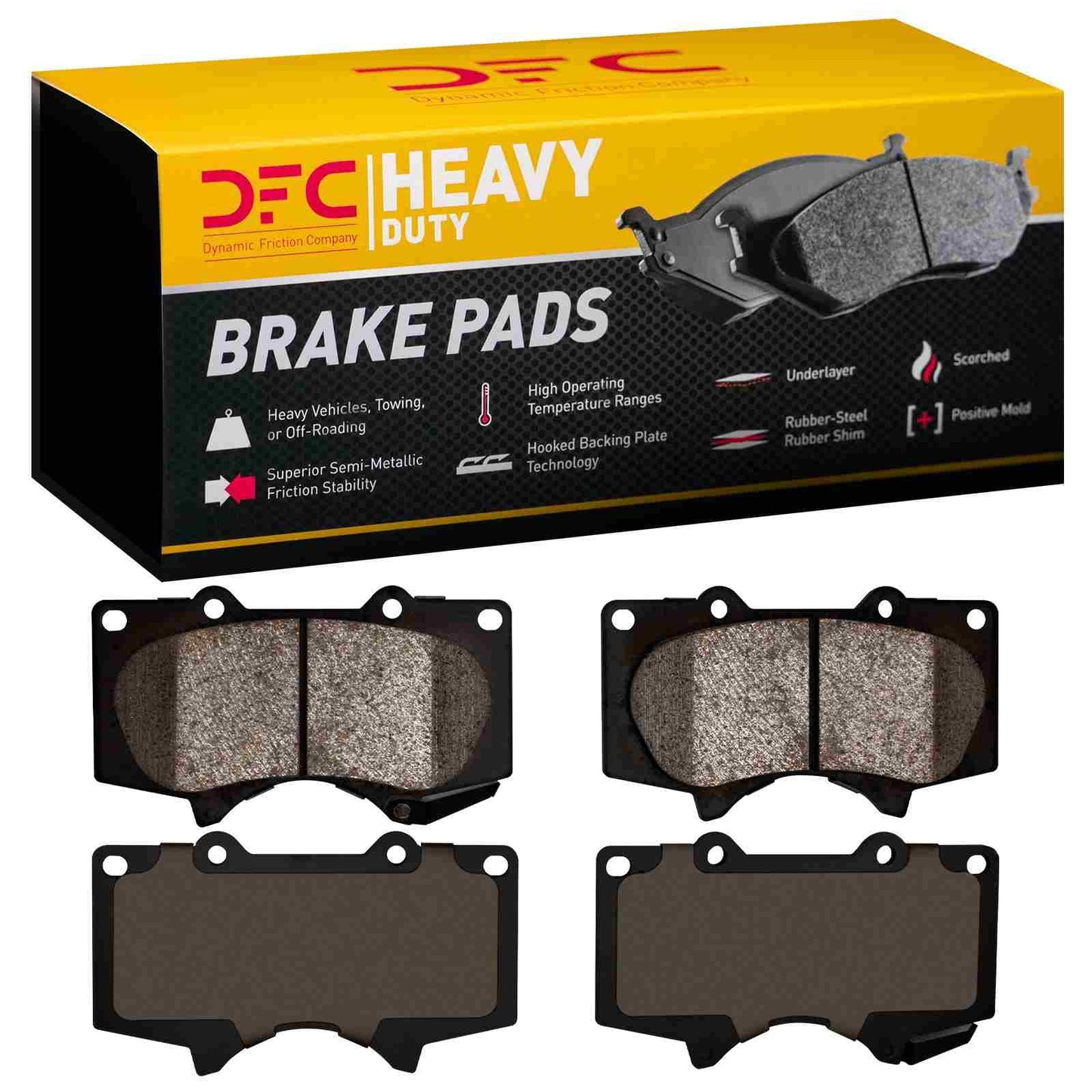 Dynamic Friction Company Disc Brake Pad Set 1214-0976-00