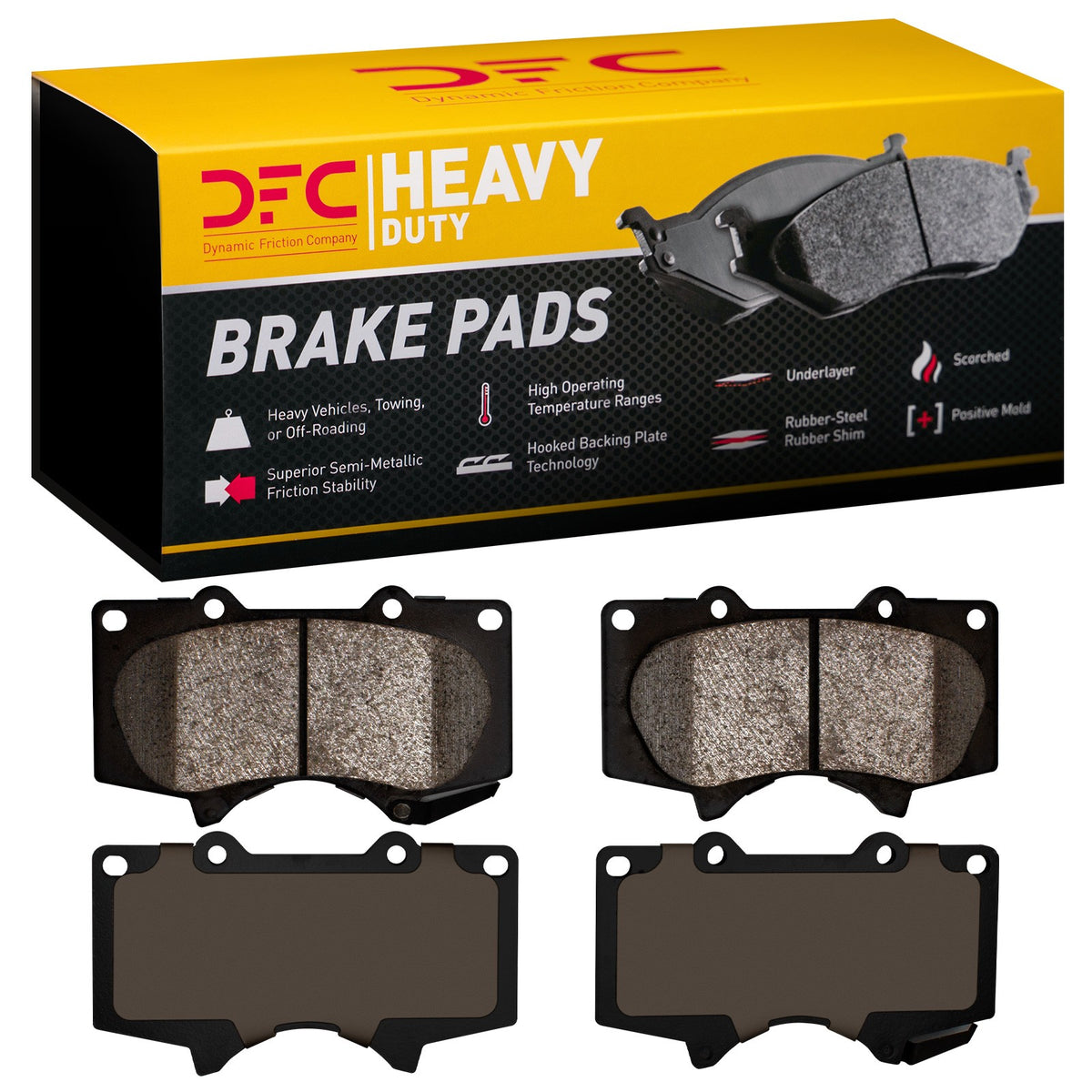 Dynamic Friction Company Disc Brake Pad Set 1214-0976-00