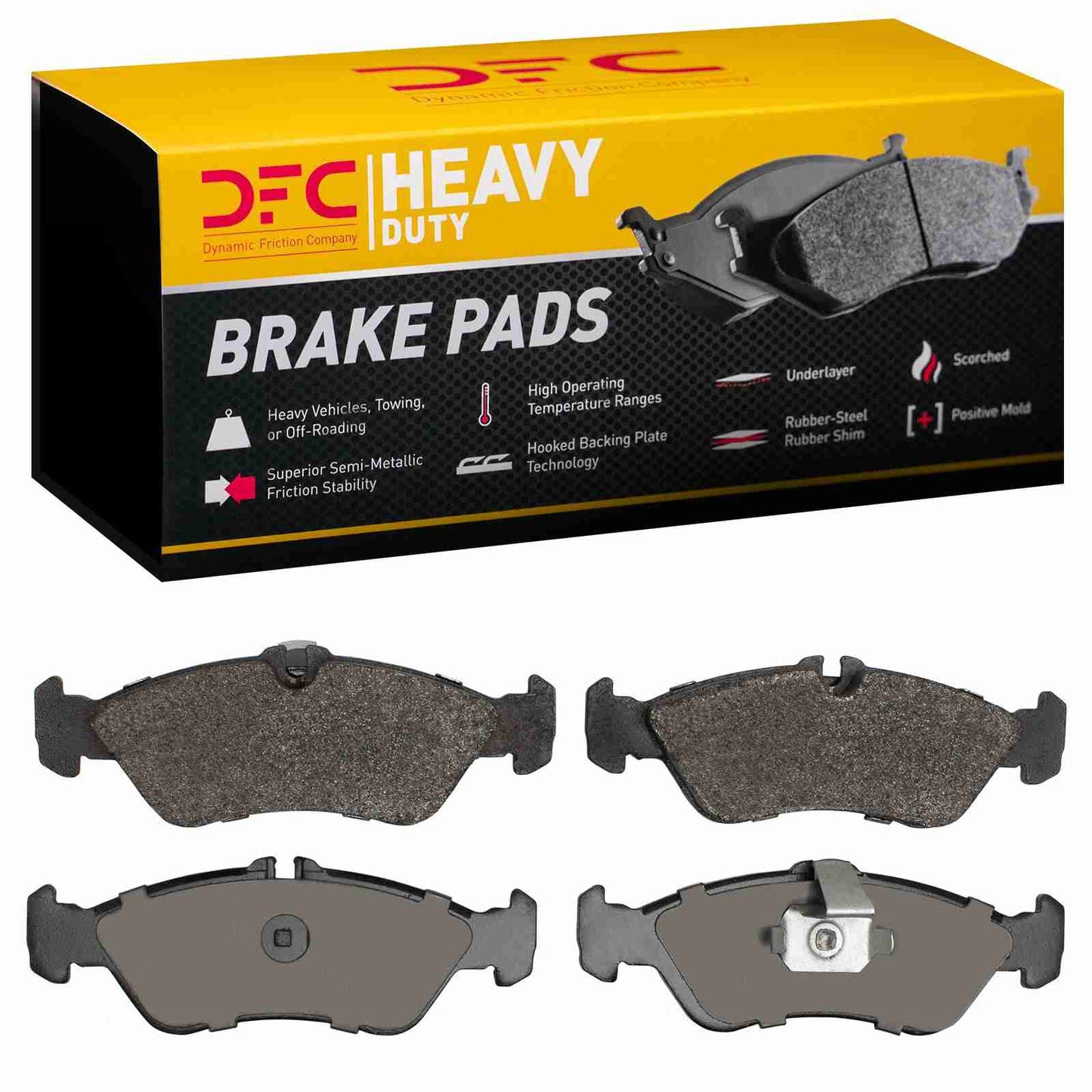 Dynamic Friction Company Disc Brake Pad Set 1214-1006-00