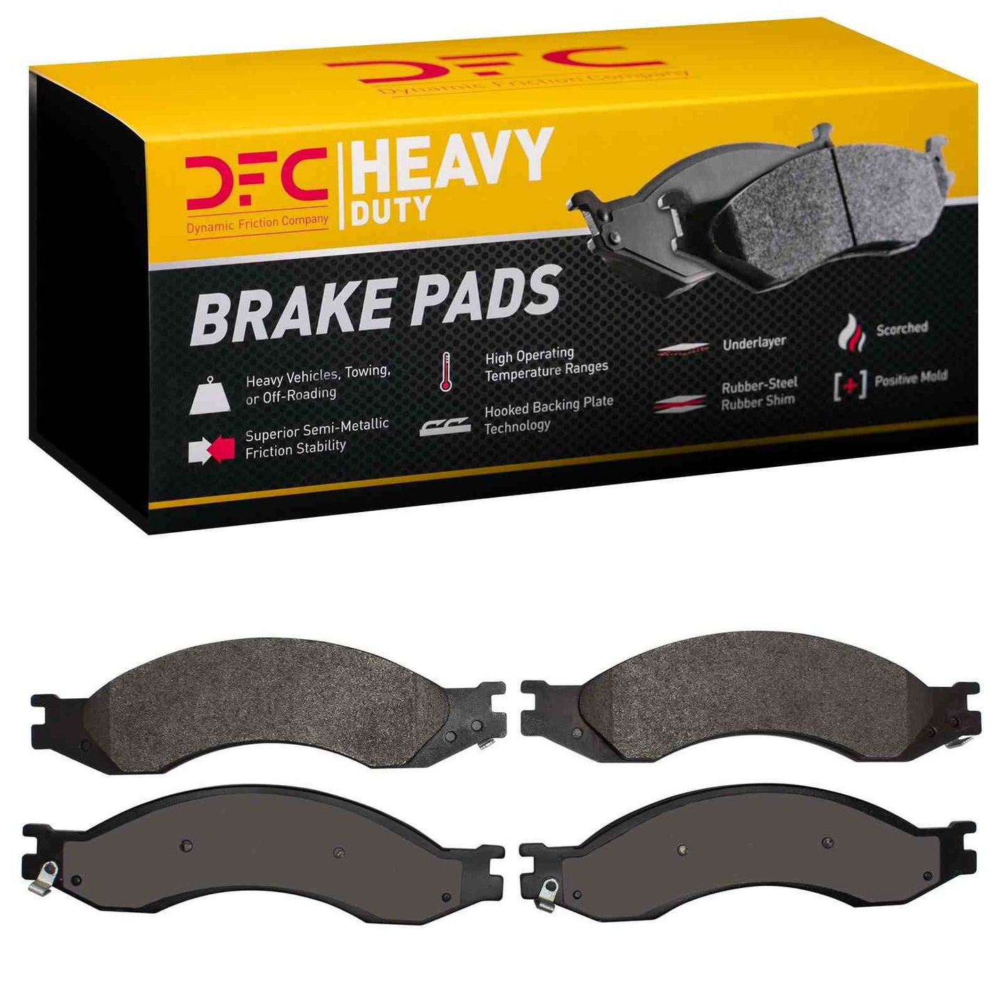 Dynamic Friction Company Disc Brake Pad Set 1214-1010-00