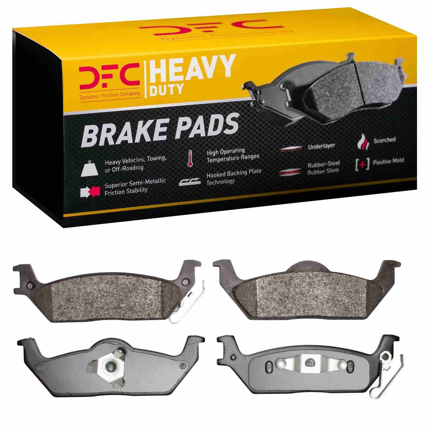 Dynamic Friction Company Disc Brake Pad Set 1214-1012-00
