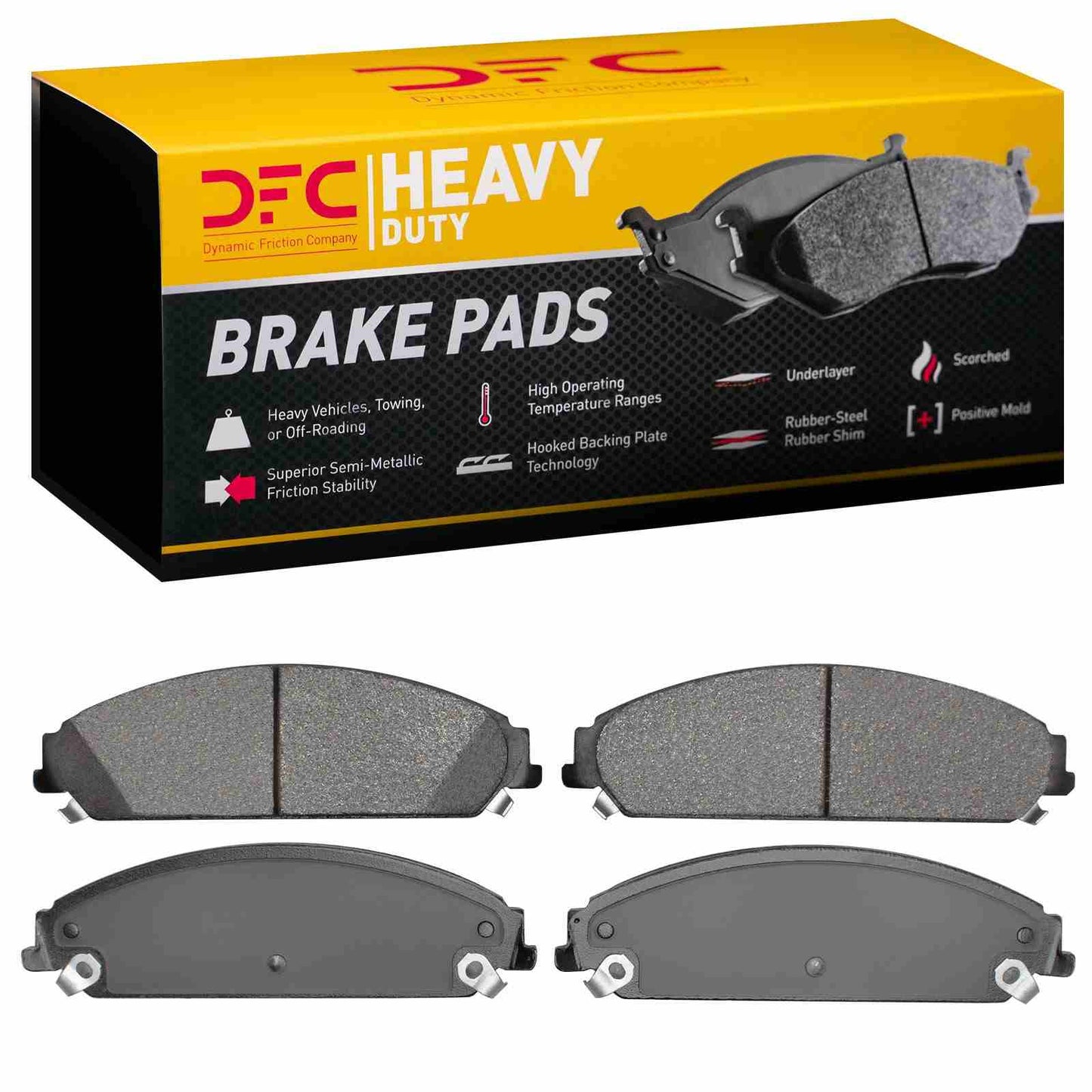 Dynamic Friction Company Disc Brake Pad Set 1214-1058-00