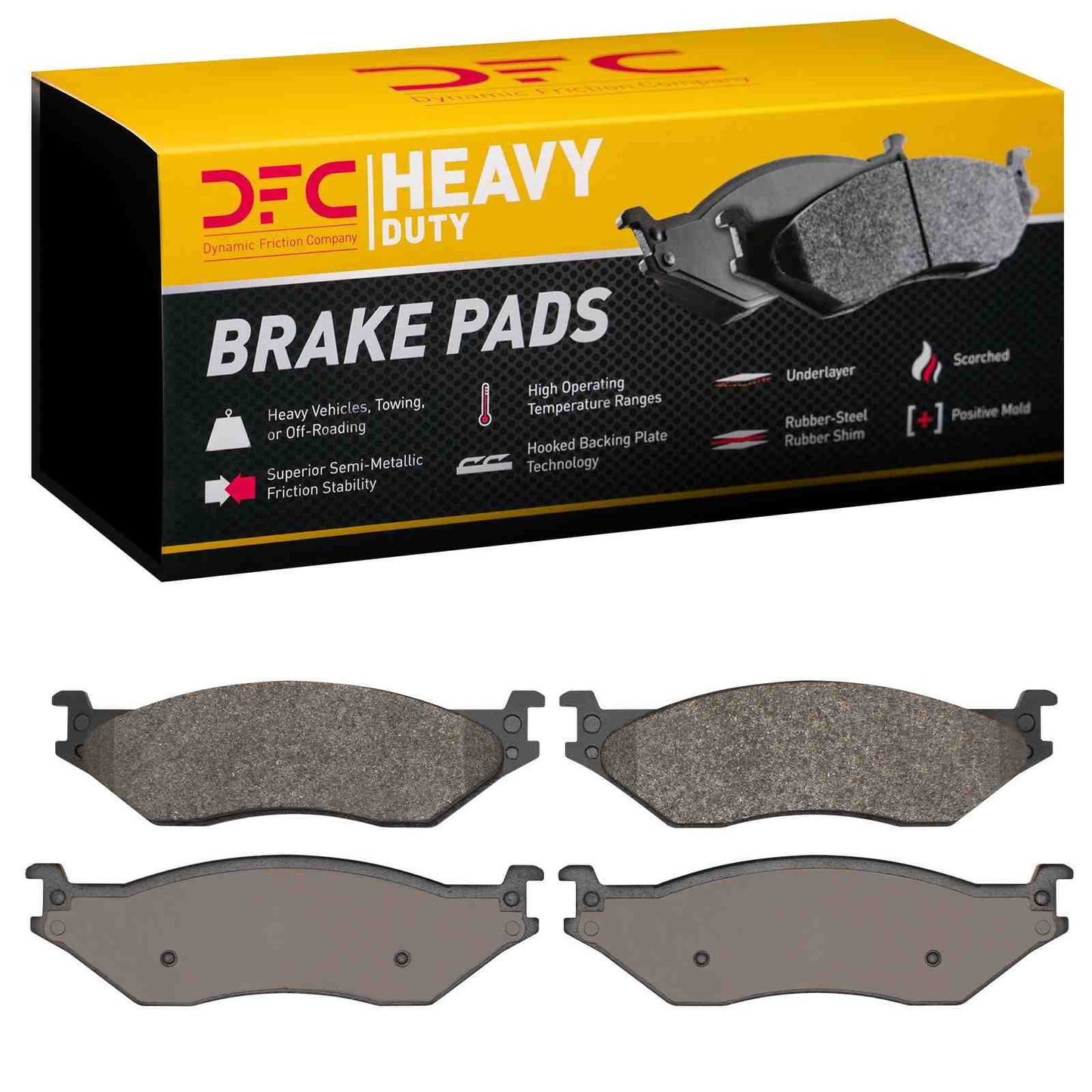 Dynamic Friction Company Disc Brake Pad Set 1214-1066-00