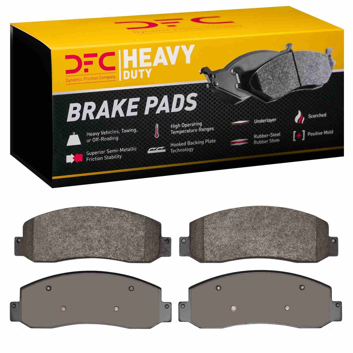 Dynamic Friction Company Disc Brake Pad Set 1214-1069-00