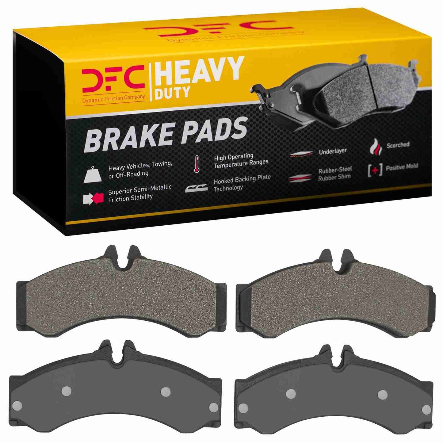 Dynamic Friction Company Disc Brake Pad Set 1214-1136-00
