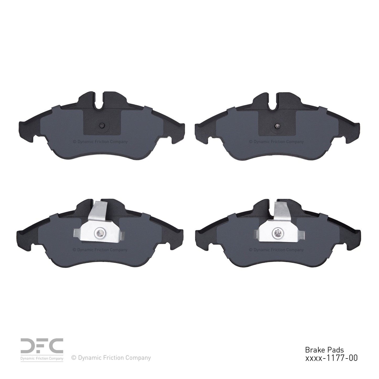 Dynamic Friction Company Disc Brake Pad Set 1214-1177-00