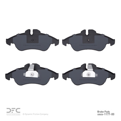 Dynamic Friction Company Disc Brake Pad Set 1214-1177-00
