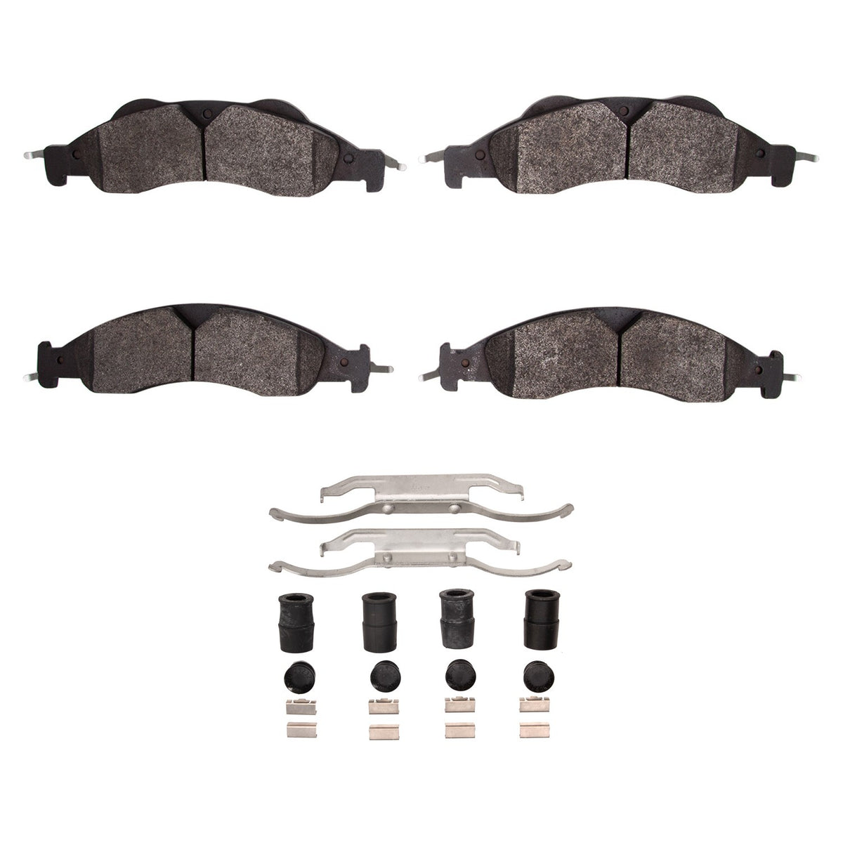 DFC 07-09 Ford Expedition Front Heavy Duty Pads and Hardware Kit 1214-1278-01