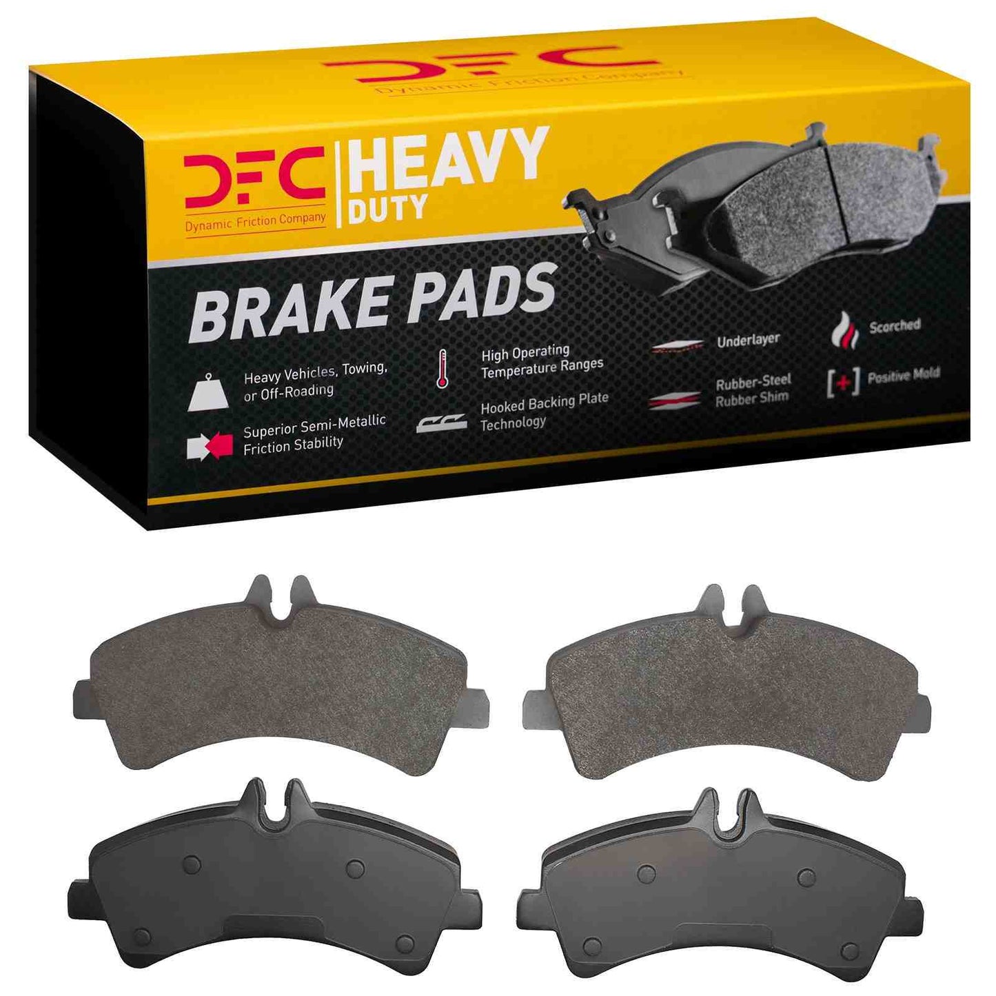 Dynamic Friction Company Disc Brake Pad Set 1214-1318-00