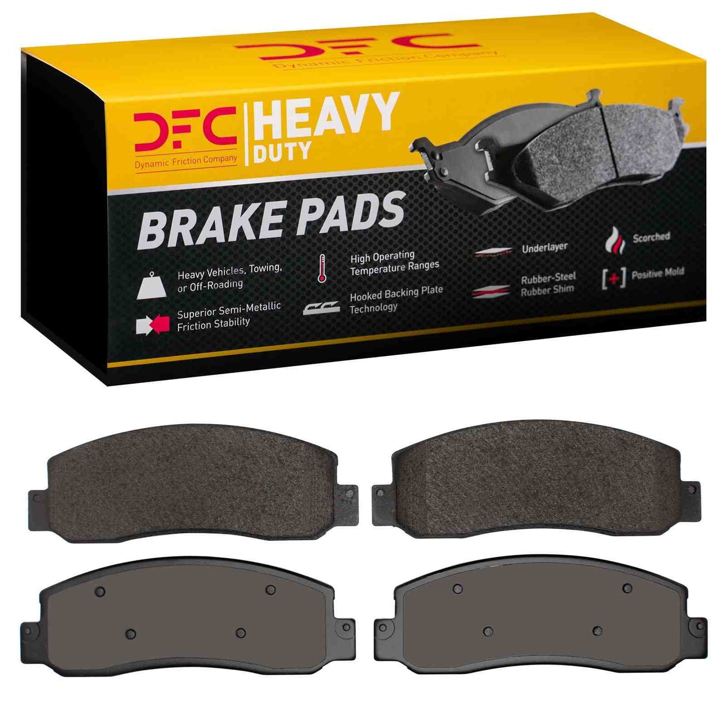Dynamic Friction Company Disc Brake Pad Set 1214-1333-00