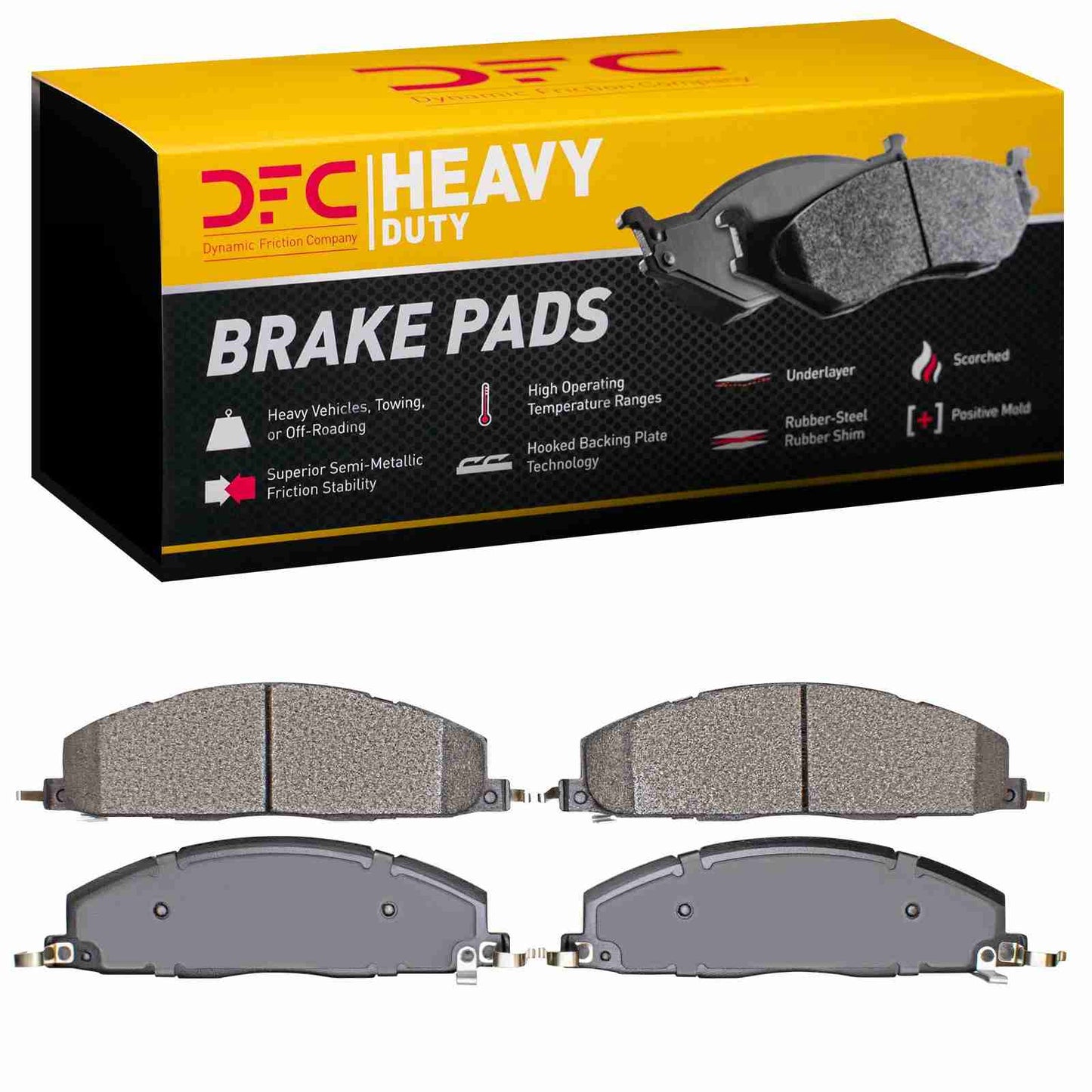 Dynamic Friction Company Disc Brake Pad Set 1214-1400-00