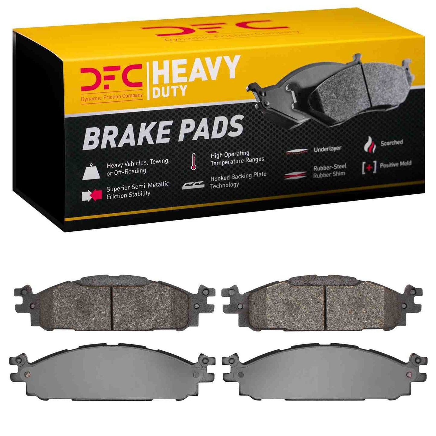 Dynamic Friction Company Disc Brake Pad Set 1214-1508-00
