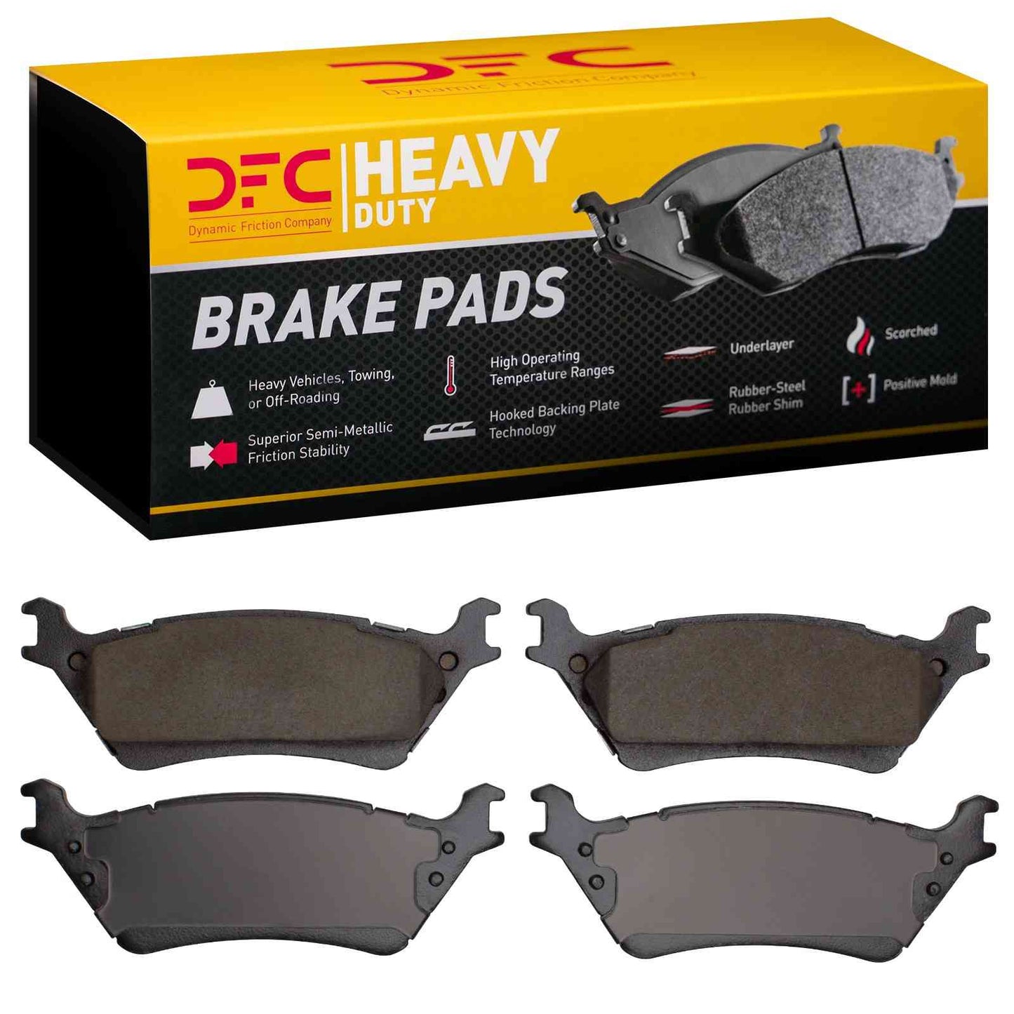 Dynamic Friction Company Disc Brake Pad Set 1214-1602-00