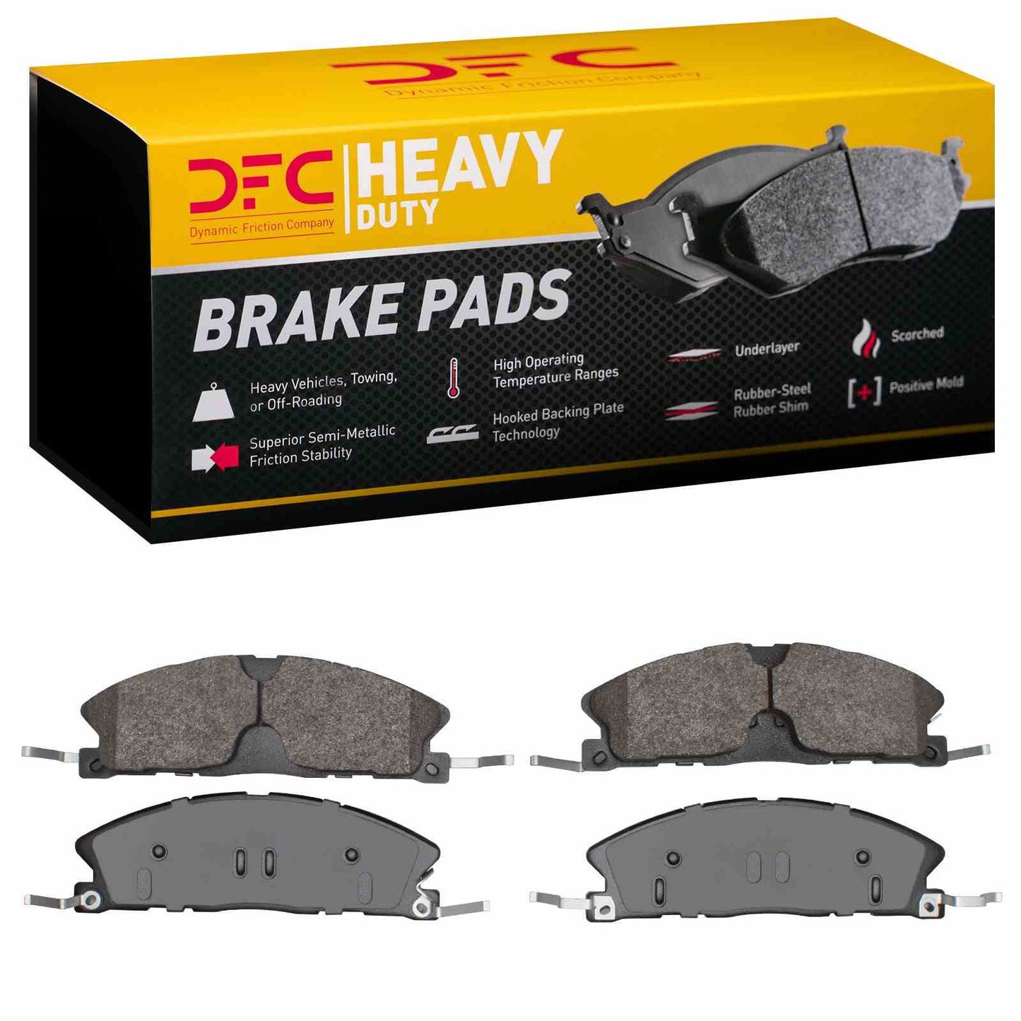 Dynamic Friction Company Disc Brake Pad Set 1214-1611-10