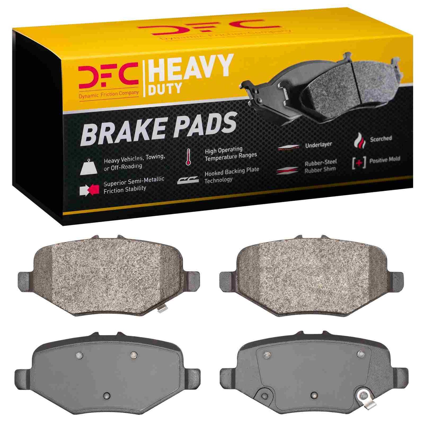 Dynamic Friction Company Disc Brake Pad Set 1214-1612-00