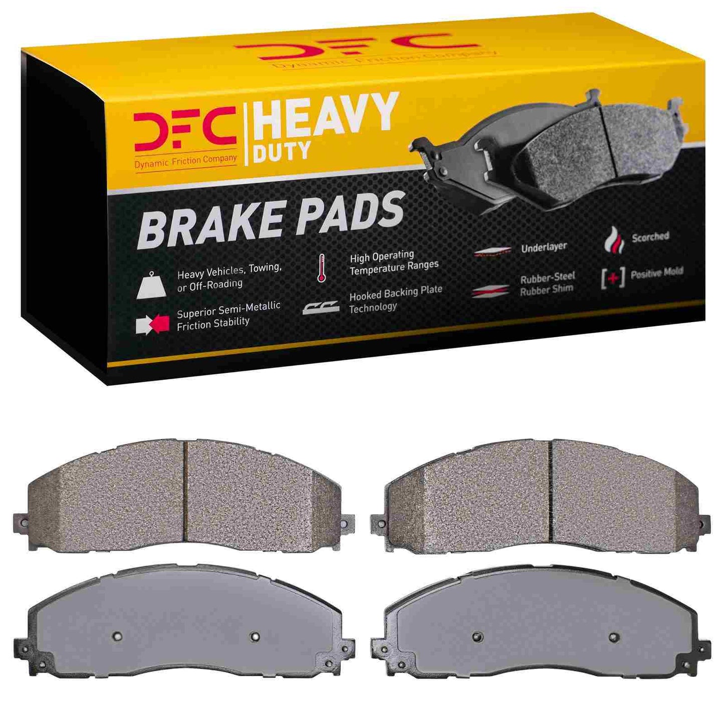 Dynamic Friction Company Disc Brake Pad Set 1214-1680-00