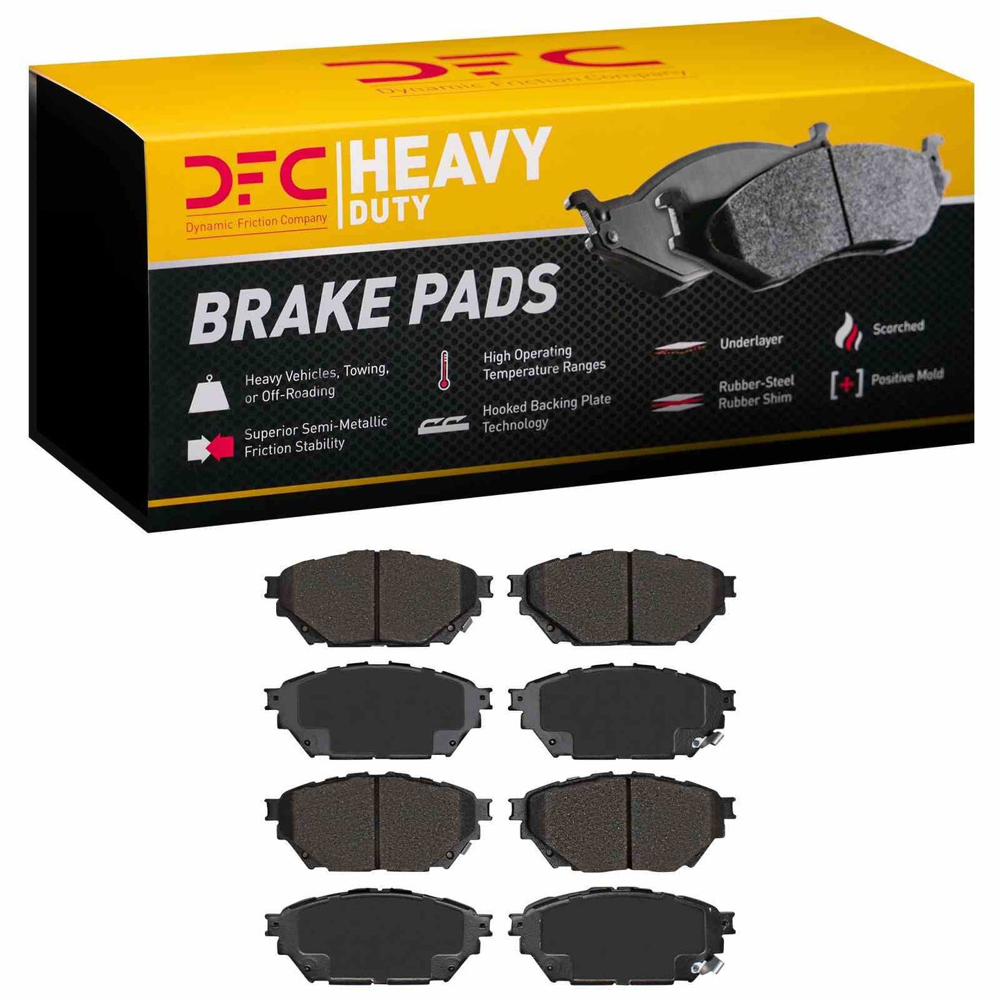Dynamic Friction Company Disc Brake Pad Set 1214-1682-00
