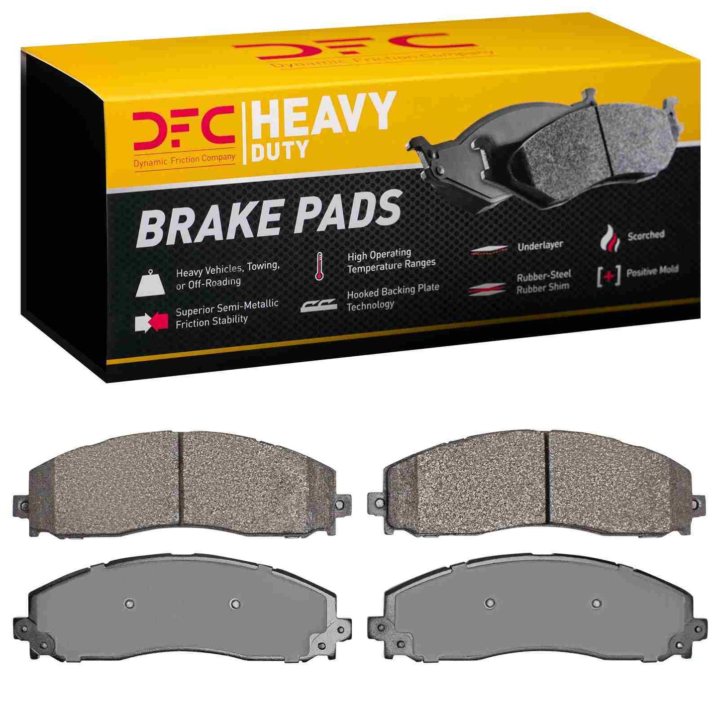 Dynamic Friction Company Disc Brake Pad Set 1214-1691-00