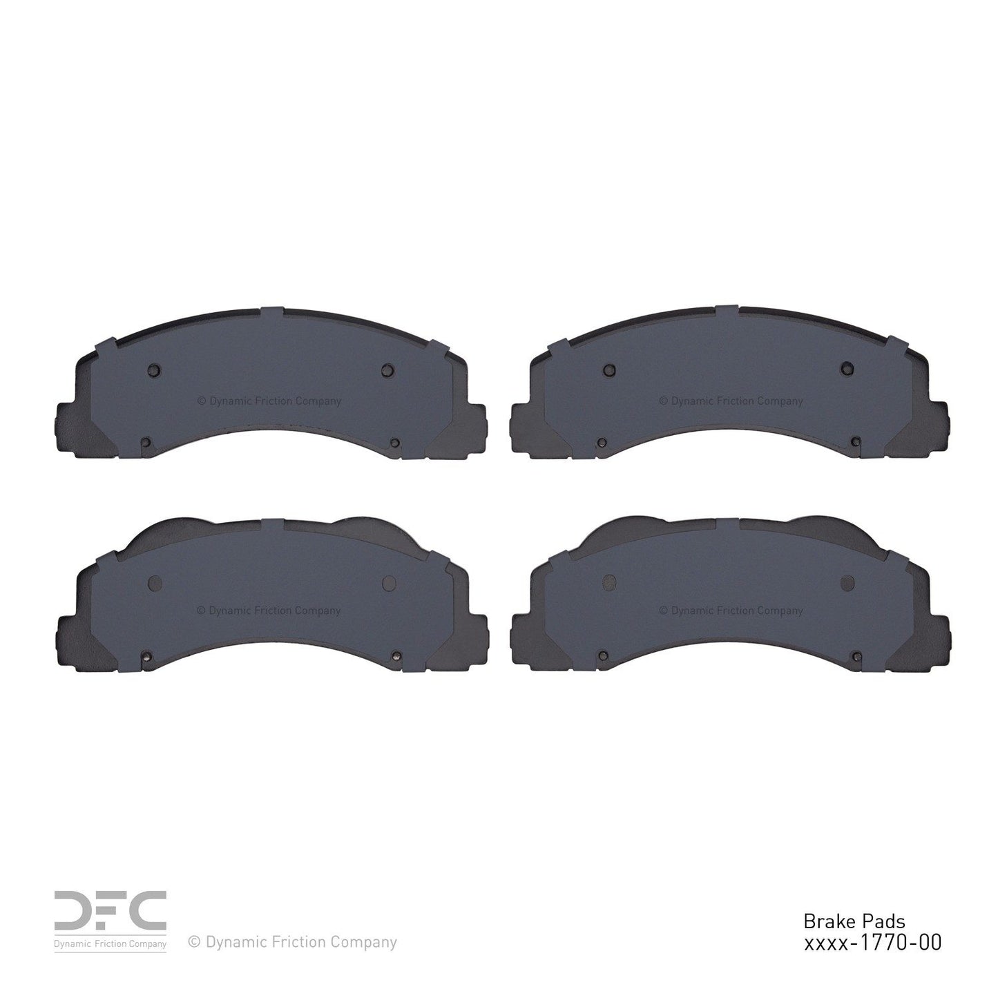Dynamic Friction Company Disc Brake Pad Set 1214-1770-00