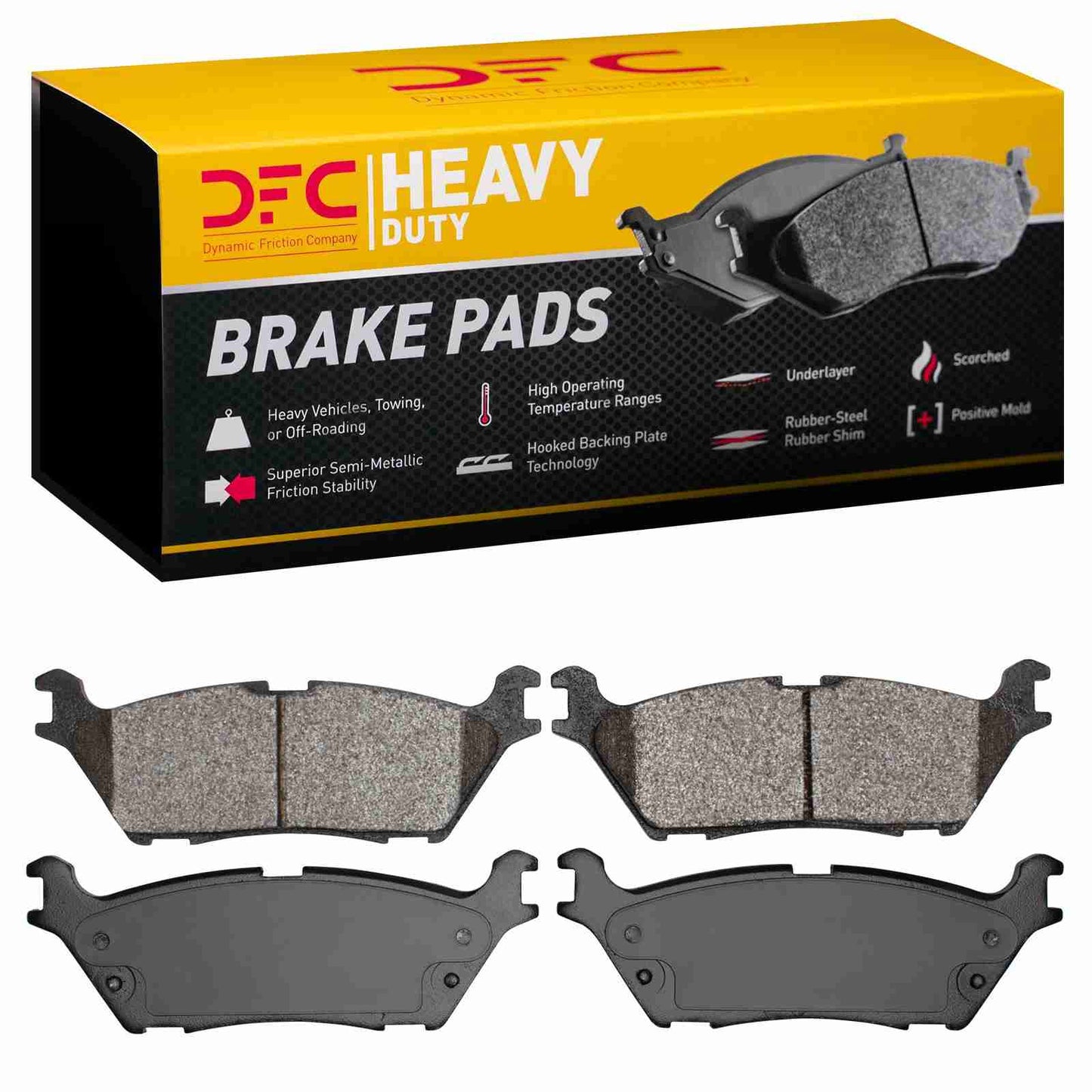 Dynamic Friction Company Disc Brake Pad Set 1214-1790-00