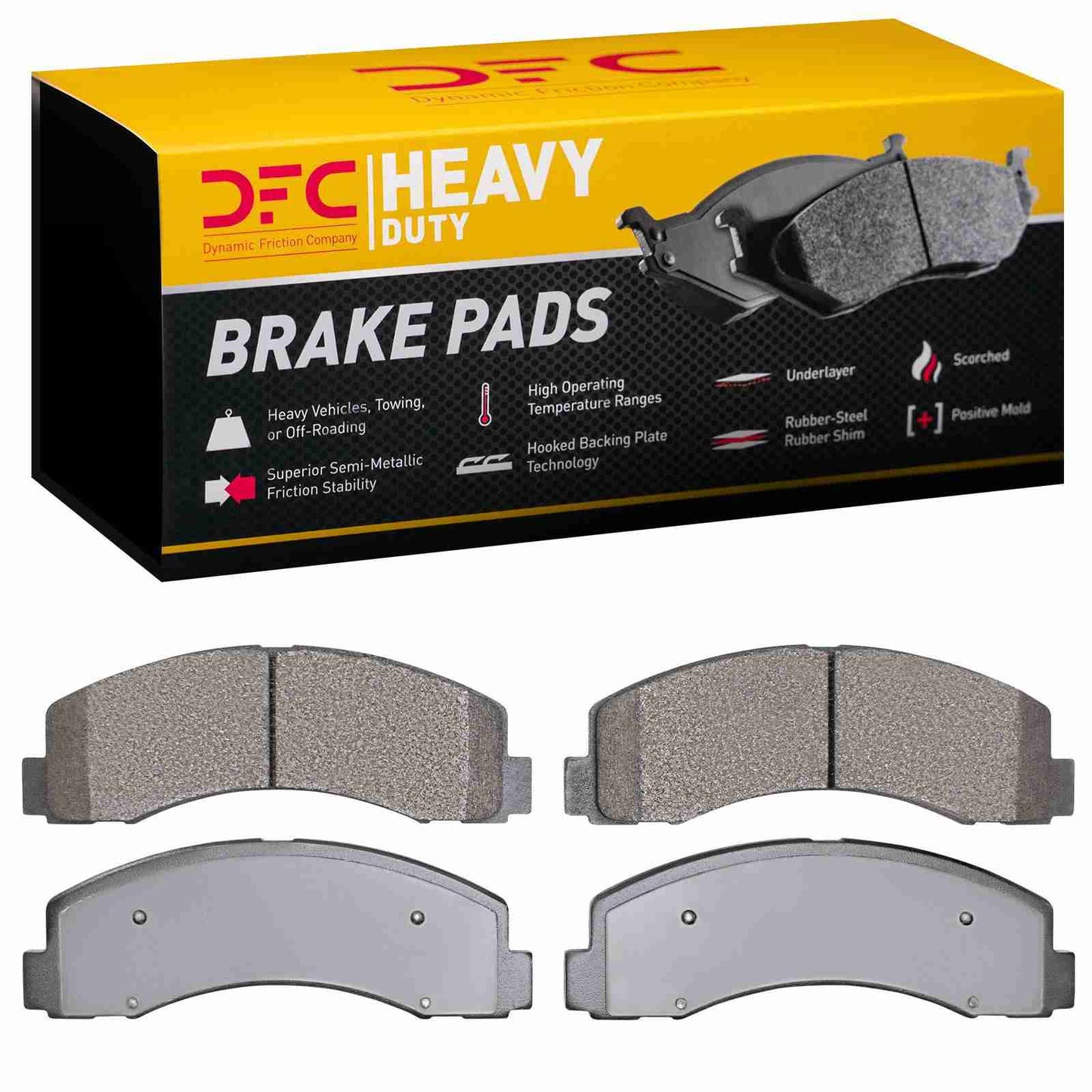Dynamic Friction Company Disc Brake Pad Set 1214-2087-00