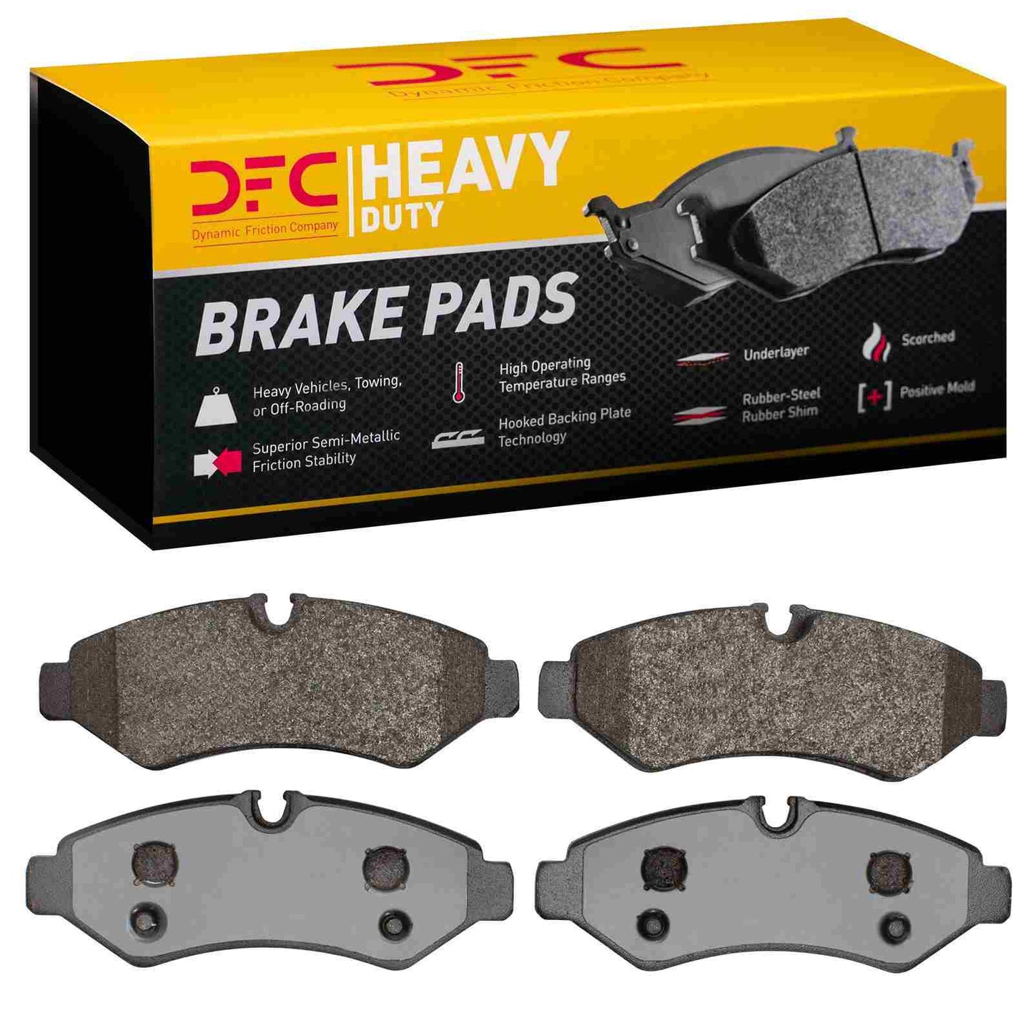Dynamic Friction Company Disc Brake Pad Set 1214-2201-00