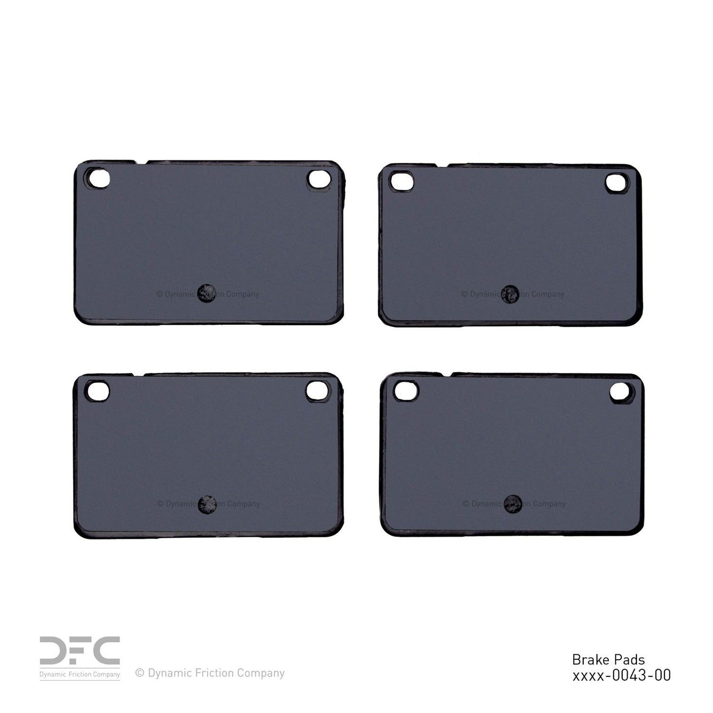 Dynamic Friction Company Disc Brake Pad Set 1310-0043-00