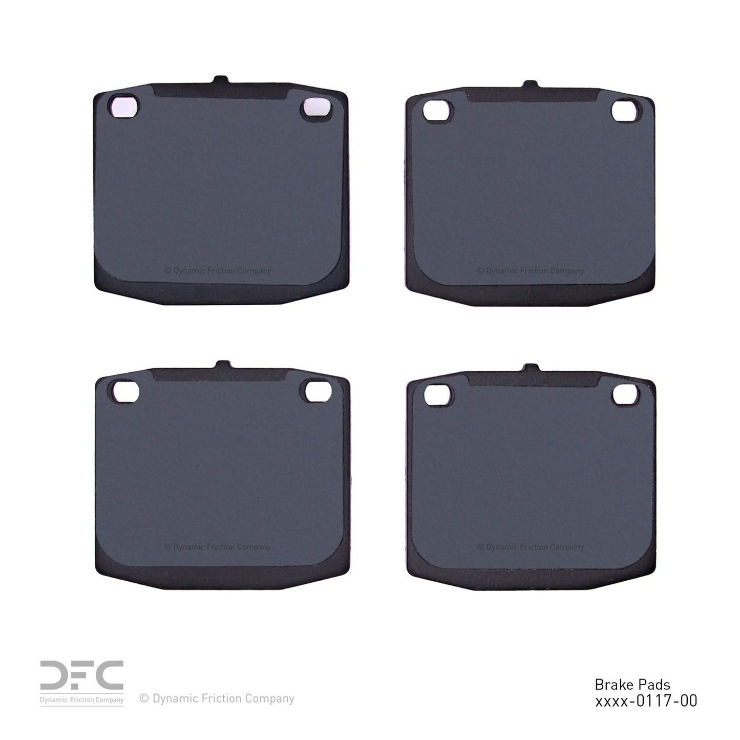 Dynamic Friction Company Disc Brake Pad Set 1310-0117-00