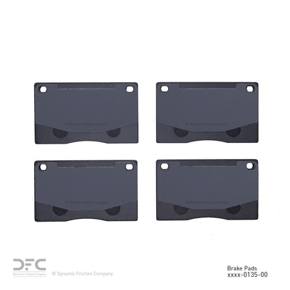 Dynamic Friction Company Disc Brake Pad Set 1310-0135-00