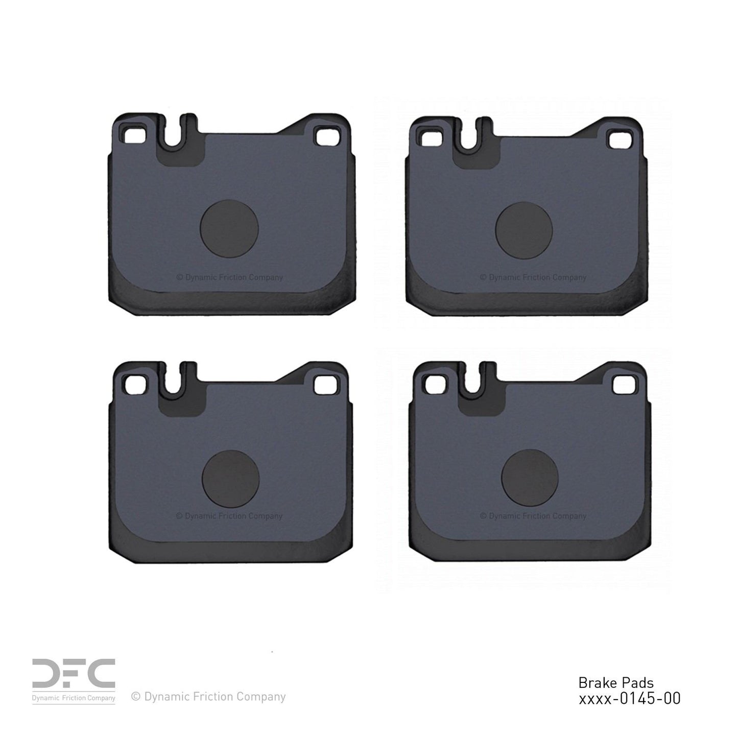 Dynamic Friction Company Disc Brake Pad Set 1310-0145-00