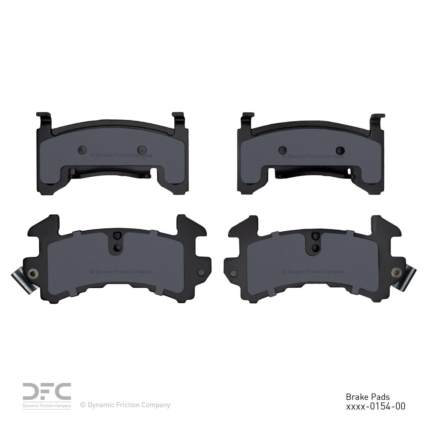 Dynamic Friction Company Disc Brake Pad Set 1310-0154-00