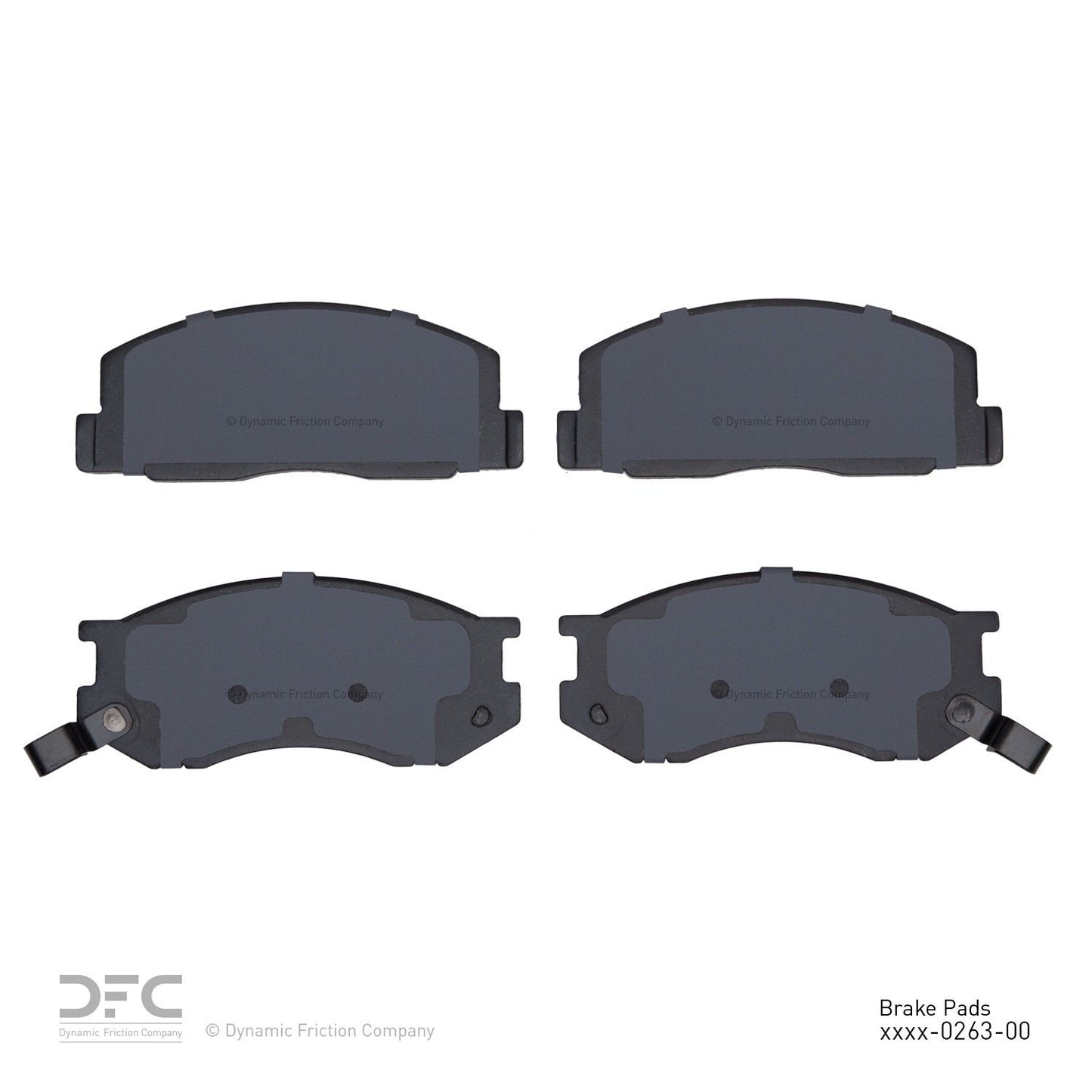 Dynamic Friction Company Disc Brake Pad Set 1310-0263-00