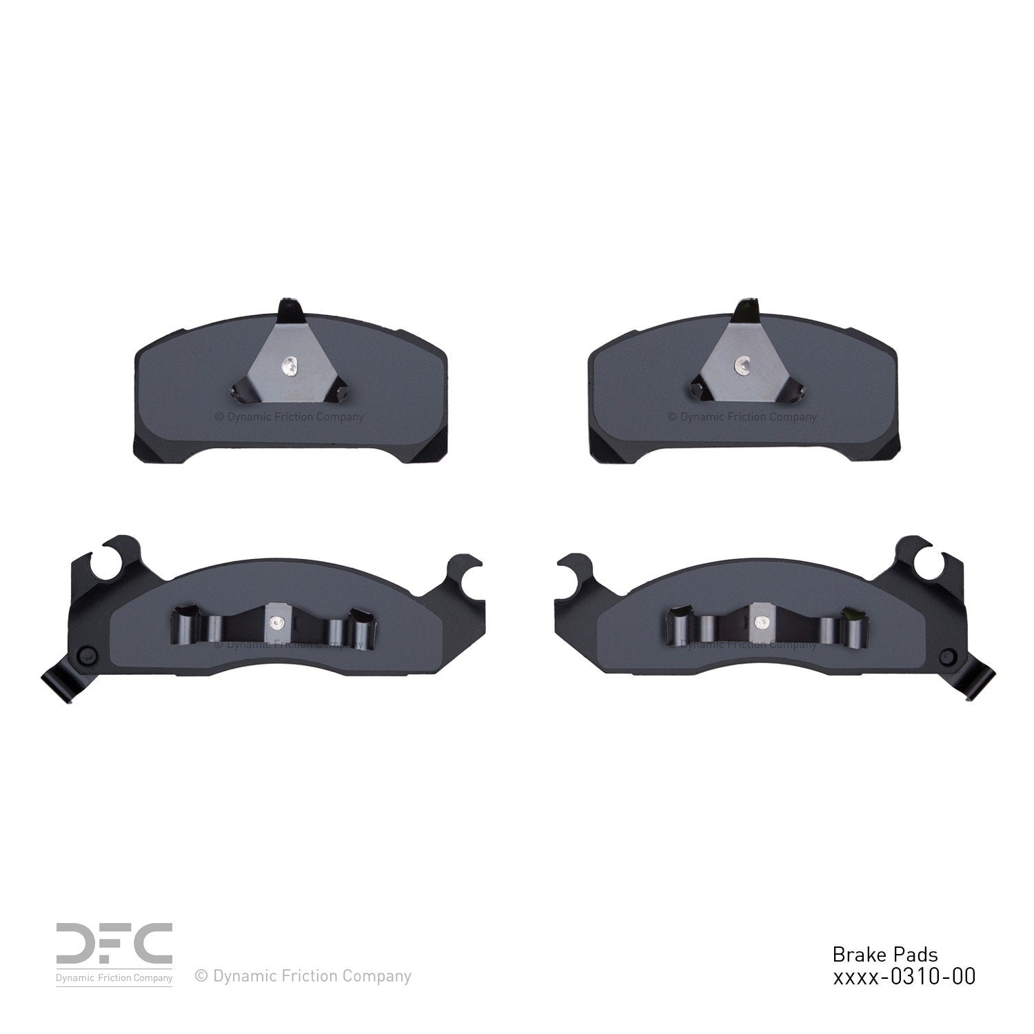 Dynamic Friction Company Disc Brake Pad Set 1310-0310-00