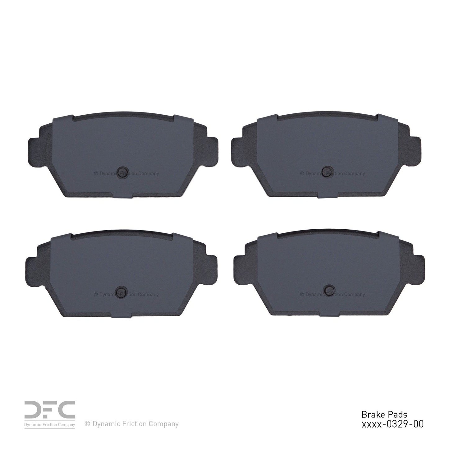 Dynamic Friction Company Disc Brake Pad Set 1310-0329-00