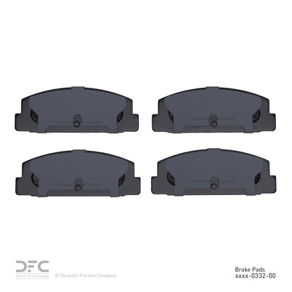 Dynamic Friction Company Disc Brake Pad Set 1310-0332-00