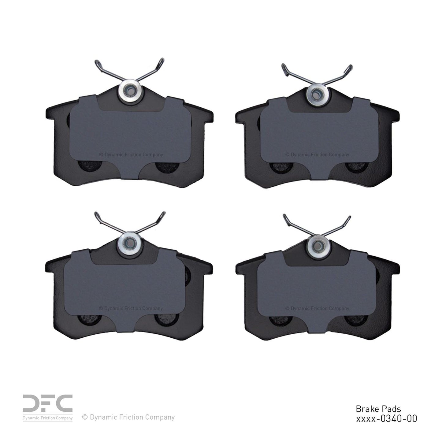Dynamic Friction Company Disc Brake Pad Set 1310-0340-00